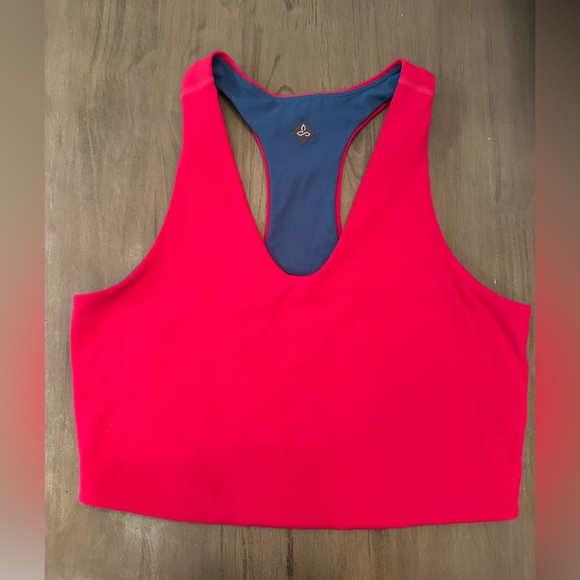 Prana Reversible Crop Top/Longline Bra - Picture 1 of 4
